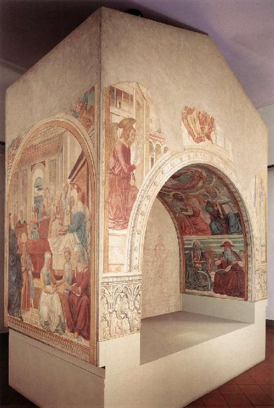 GOZZOLI, Benozzo Shrine of the Visitation dfg France oil painting art